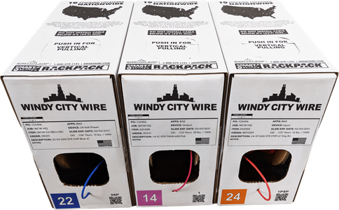 Windy City Wire Rackpack top-down photo